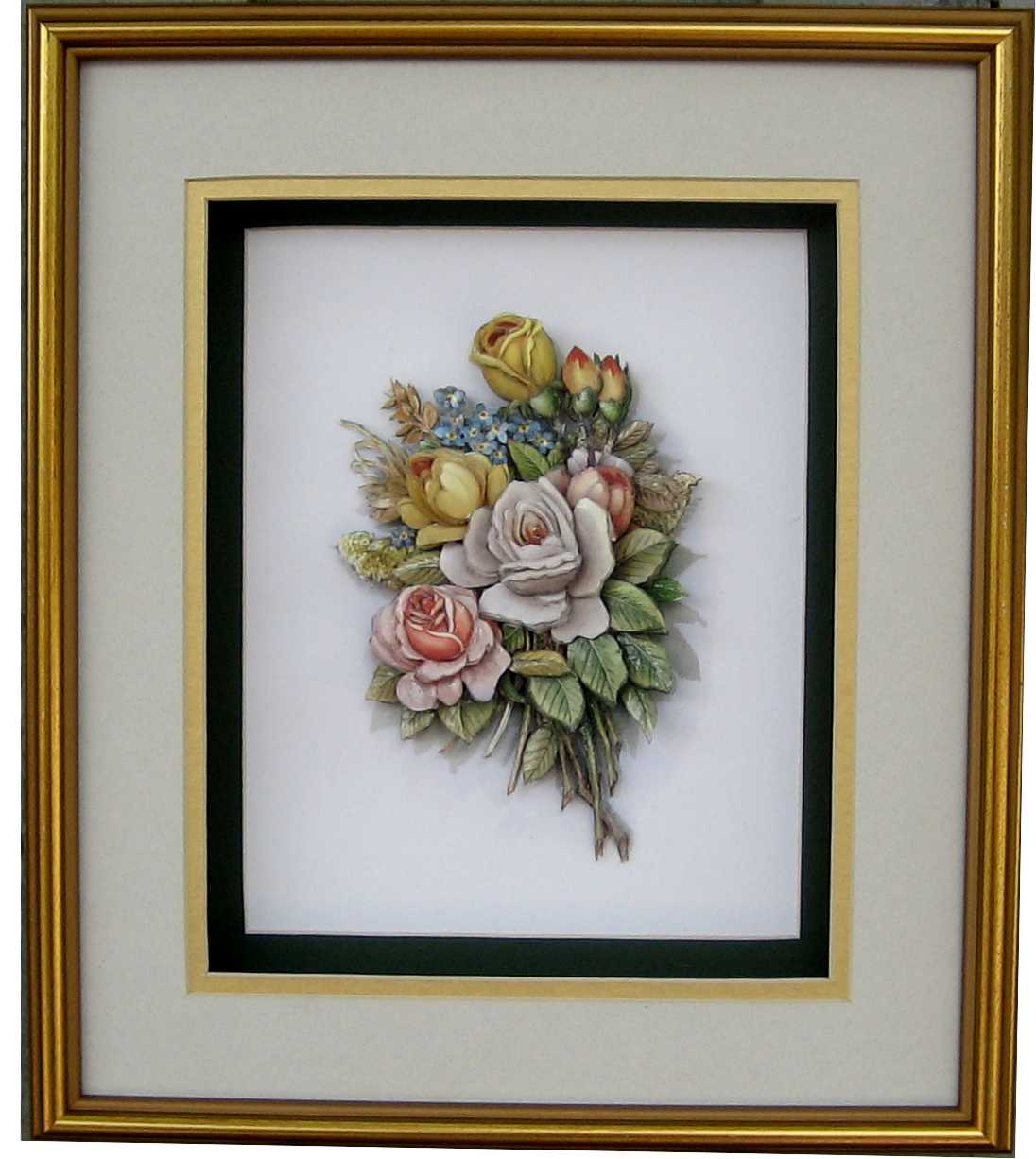 Nosegay IV Paper Tole 3D Kit size 8x10 51339