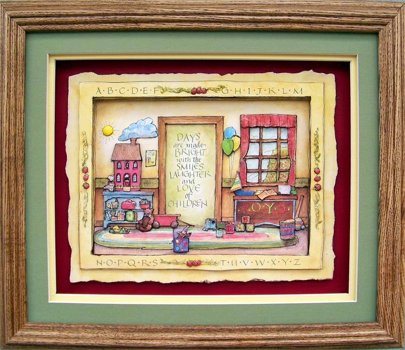 Oak Shadow Box Frame 750 Wheat Size 10x12 For 8x10 Picture 8