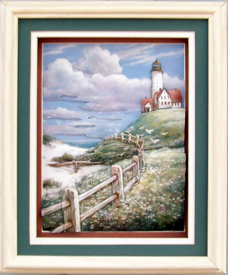 Oak Shadow Box White Frame Size 9x11 For 8x10 Picture 18353