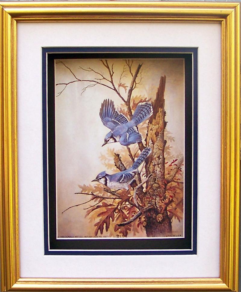 **SPECIAL** Gold Shadow Box Frame size 8x10 with FREE Paper Tole Kit 58137