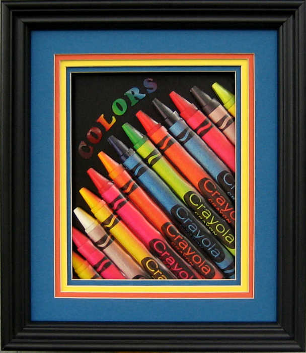 Shadow Box Frame Oak Black Size 12x14 For 8x10