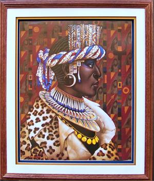 Oak Shadow Box Frame Dark Cherry Size 20x24 For 16x20 Picture 8077
